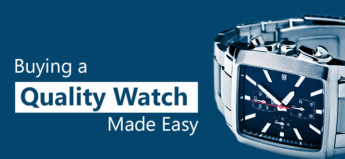 Shopping for a Watch Made Easy!